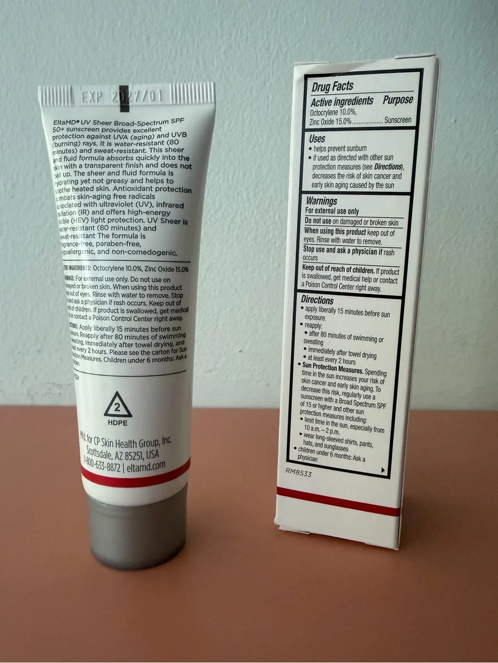 EltaMD UV Sheer Sunscreen NIB full size 1.7 oz
